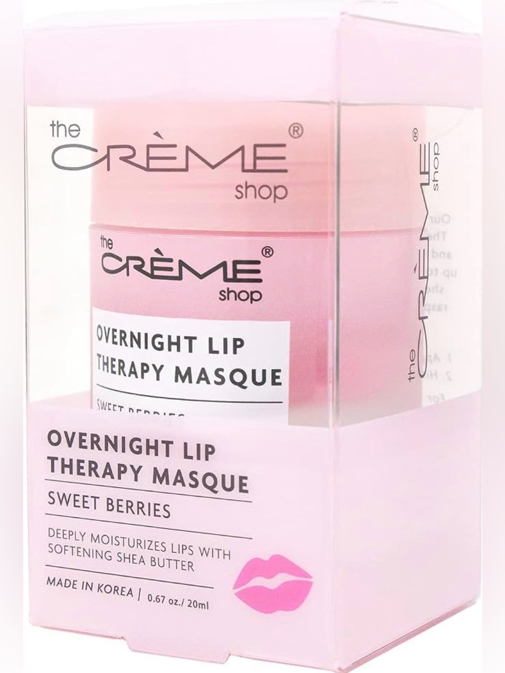 The Crème Shop Overnight Lip Therapy Masque – Sweet Berries
